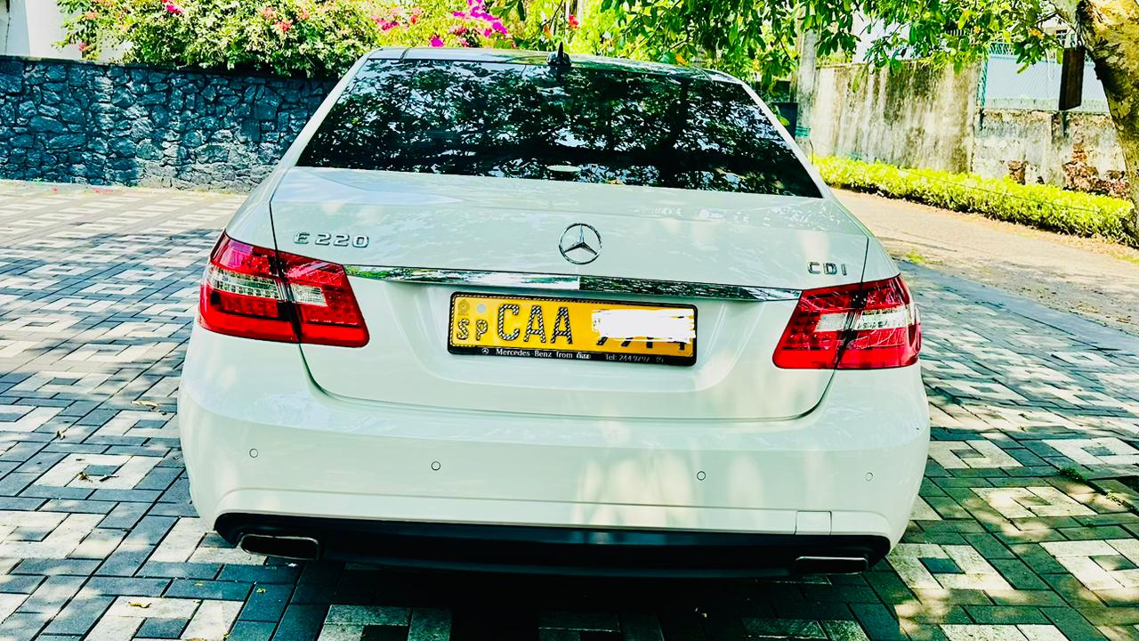Mercedes Benz E220 2012