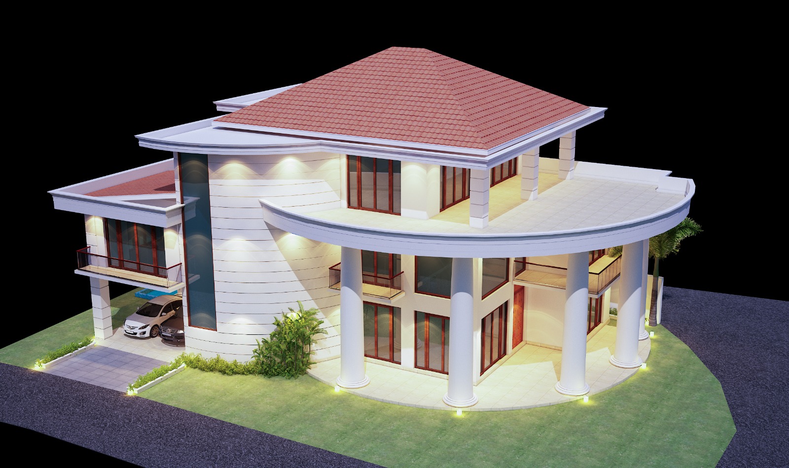 Modern Luxury Three Storey House for Sale – Bokundara