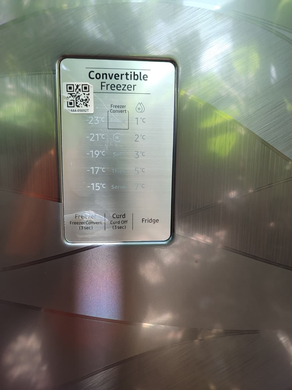 Samsung digital inverter 253L refrigerator