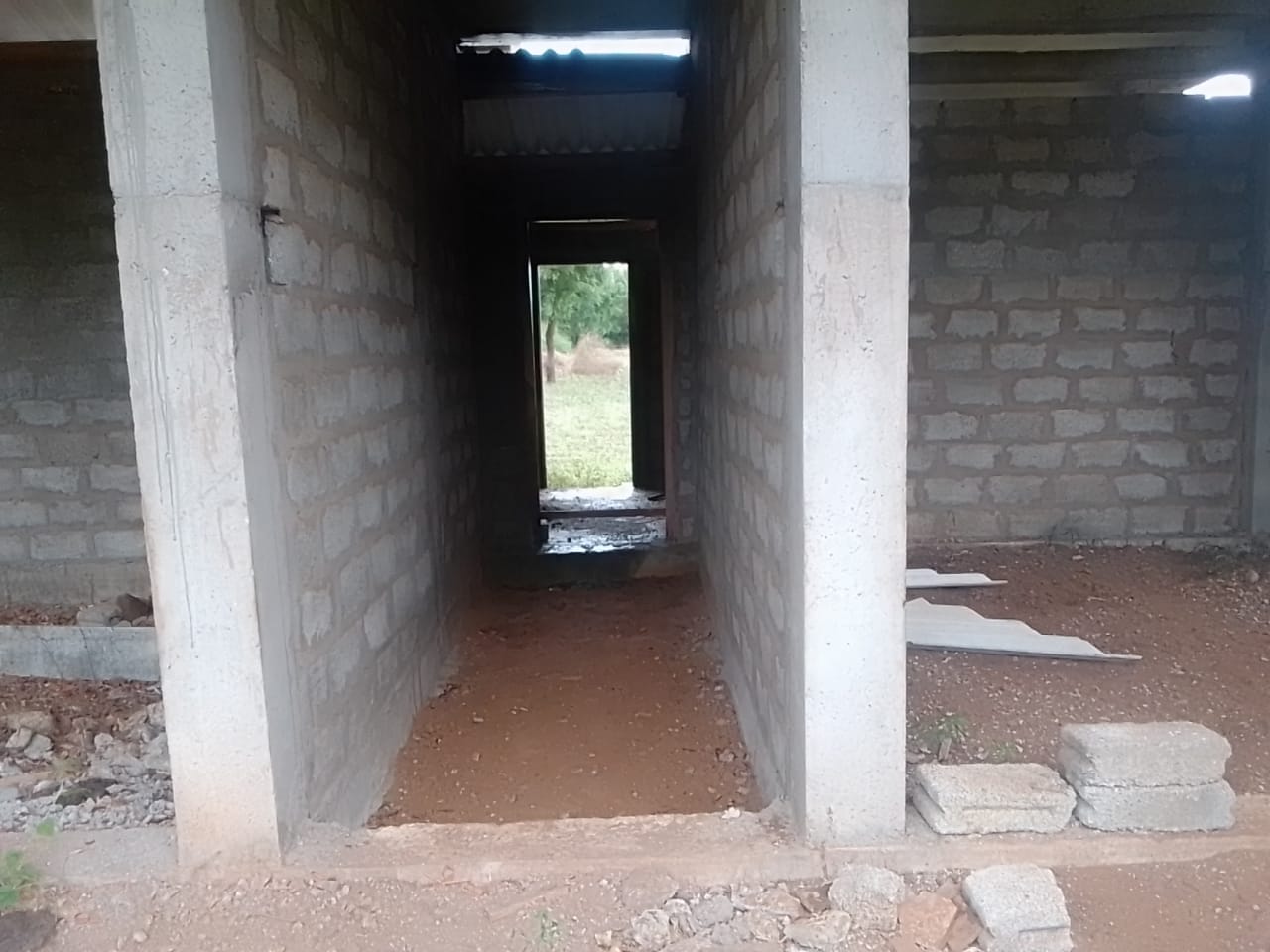 Land with Half Built Building for Sale Ranminithenna