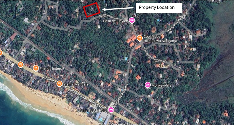 Tourism Land for Sale in Hikkaduwa