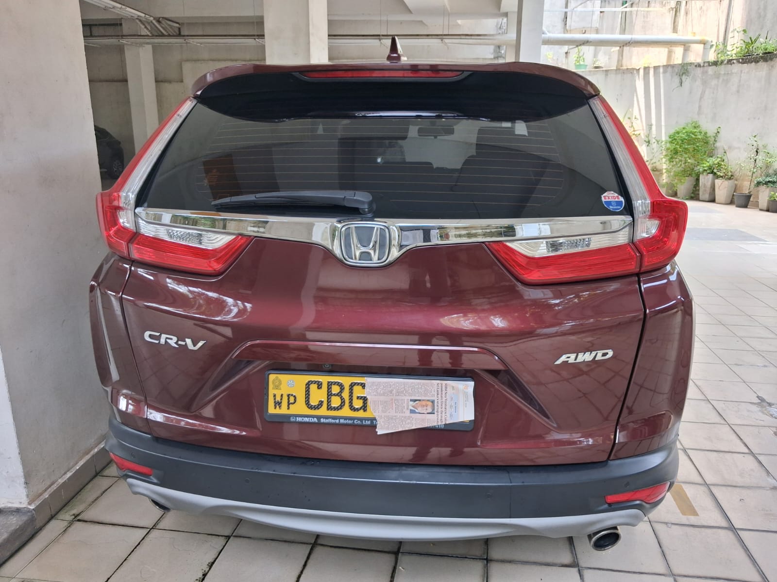 Honda CRV AWD turbo 2019