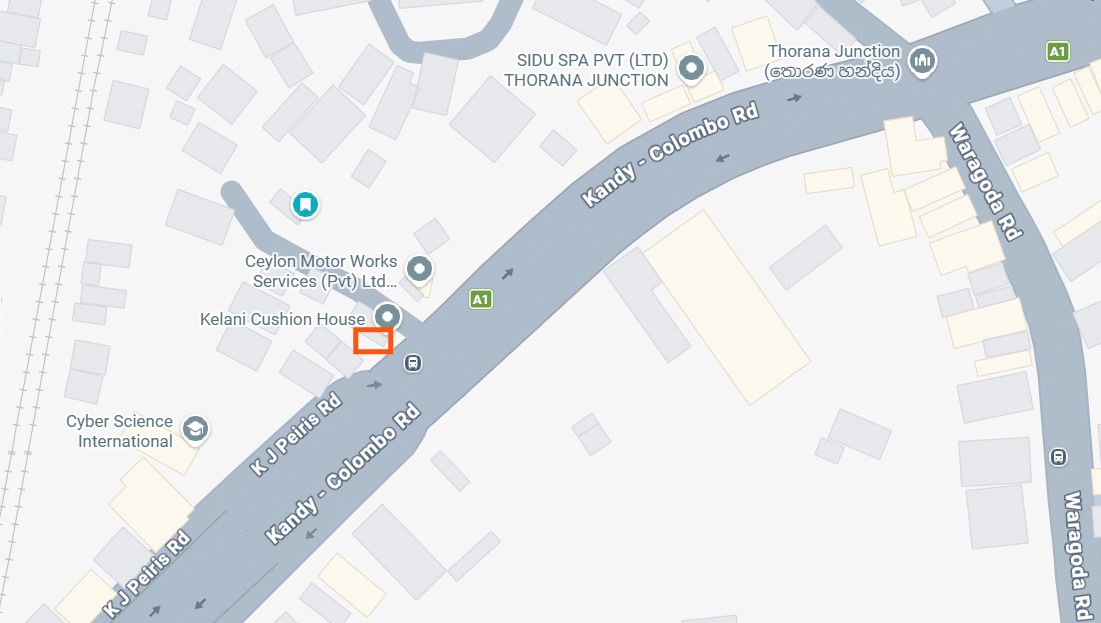 Prime Commercial Land for Sale – Thorana Junction, Kelaniya